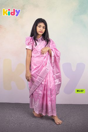 bs 07 কাতান রেডি লেহেঙ্গা শাড়ী