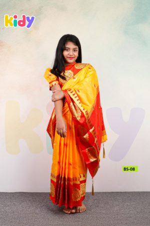 Home bs 08 কাতান রেডি লেহেঙ্গা শাড়ী