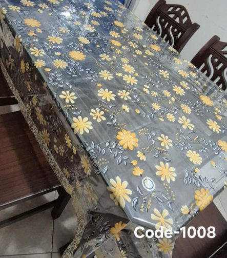 চাইনা প্রিন্টের ডাইনিং কাভার pvc 1008