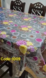 চাইনা প্রিন্টের ডাইনিং কাভার pvc 1009