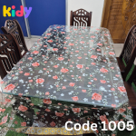 চাইনা প্রিন্টের ডাইনিং কাভার pvc 1005