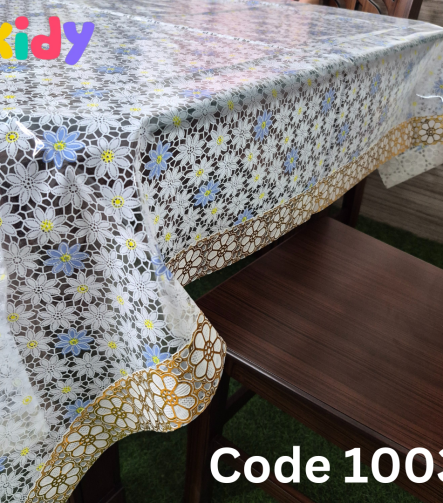 চাইনা প্রিন্টের ডাইনিং কাভার pvc 1003