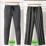 2 Pcs Combo Stripe Trouser ( MT-01+02)
